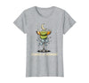 Mademark Stirred At Midnight Witch Halloween Cocktail Margarita Lover T-Shirt - Heather Grey