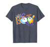 Bowling Boo Creepy Halloween Costume Pumpkin Bowling Lover T-Shirt - Heather Blue