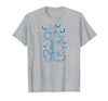 Disney - Mickey Lightning Halloween T-Shirt - Heather Grey