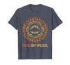 Mademark Sharks Don't Apologize Bold Ocean Predator Design T-Shirt - Heather Blue