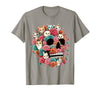 TS - SHOP - Kitty Skeleton Halloween Costume Idea Cat Skull - Kitty Skeleton Halloween Costume Idea T-Shirt - Slate Grey
