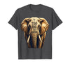 Mademark Too Big To Ignore Bold Elephant Graphic Design T-Shirt - Men - Dark Heather Grey