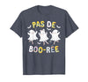 Ballet Ghost Halloween 2024 Spooky Dance Lover Pas de Boo-rée Ghost Ballet Dancer Halloween Dance Teacher T-Shirt - Heather