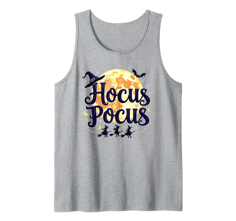 Mademark Hocus Pocus: Witchy Halloween Moon Magic for Fans Tank Top - Heather Grey