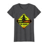 Mademark Baby Zombie On Board Pregnant Halloween Design T-Shirt - Dark Heather Grey
