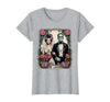 The Lovers Tarot Card Spooky Halloween Women Men The Monster Frankenstein and Bride The Lovers Tarot Card T-Shirt - Heather