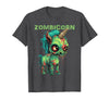 Unique All Hallows Eve Animal Meme Merch Stuff Funny Zombie Unicorn Halloween Tshirt Zombicorn Creature T-Shirt - Dark