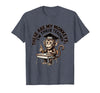 Mademark These Are My Monkeys I'm Their Teacher Circus Design T-Shirt - Men - Heather Blue