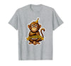 Mademark Sober Monkey Wild Life Sobriety Design T-Shirt - Men - Heather Grey