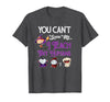 Happy Halloween Costume Tee You Can't Scare Me I Teach Tiny Humans Funny Halloween T-Shirt - Dark Heather Grey