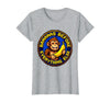 Mademark Bananas Before Everything Else Monkey Design T-Shirt - Women - Heather Grey