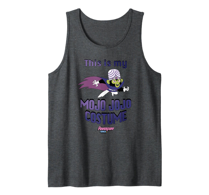 The Powerpuff Girls Halloween My Mojo JoJo Costume Tank Top - Dark Heather Grey