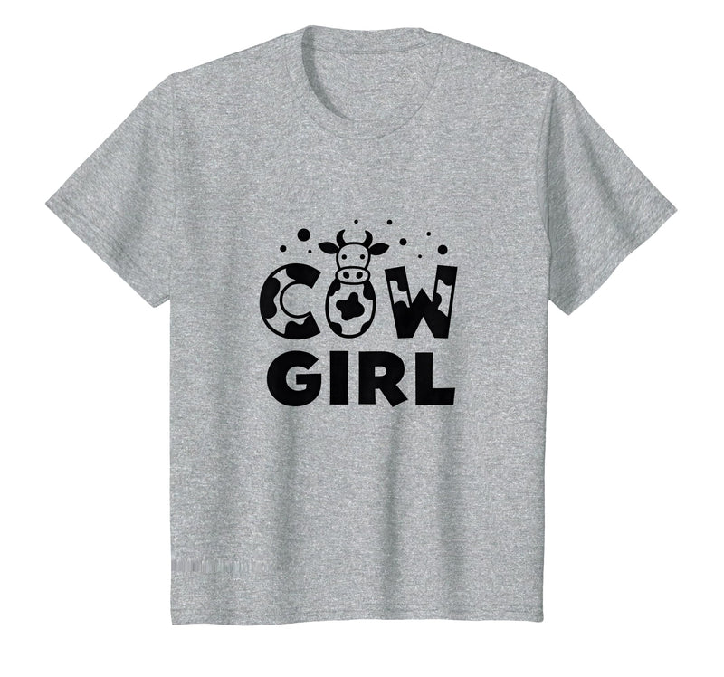 Mademark Cow Girl Moo-tiful Cows For Women Farm Lover Gift T-Shirt - Heather Grey