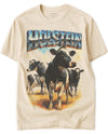 BABATEES Farm Animals Heavy Metal Tshirt for Men, Women & Farmers - 100% Natural Undyed Cotton - Holstein