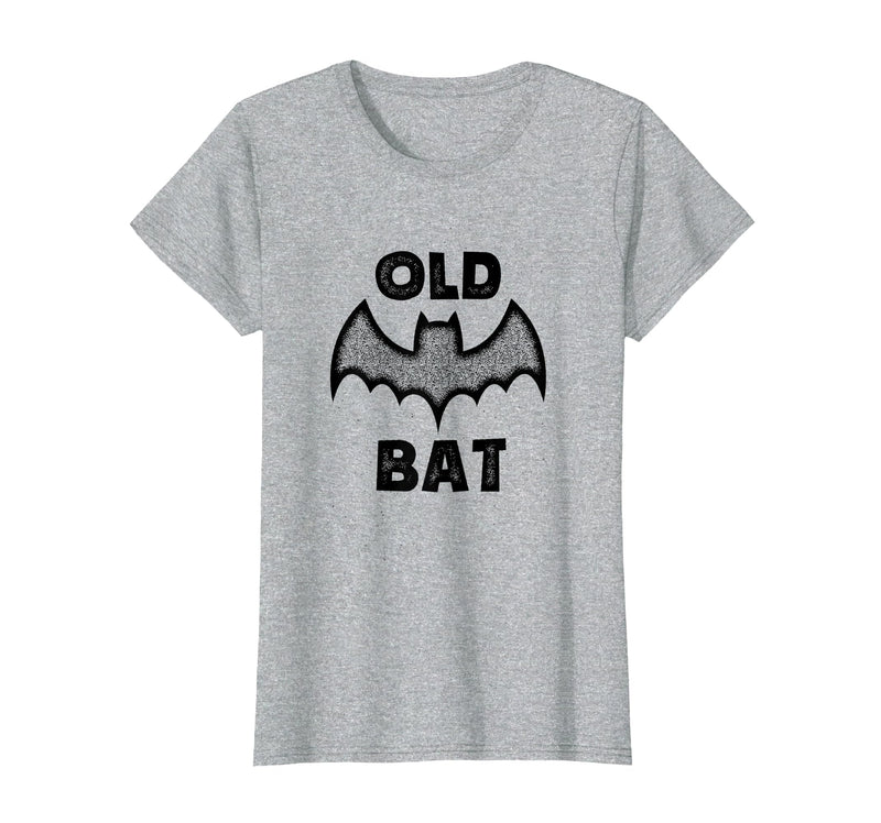 Funny Halloween tees for men and women Vintage Old Bat tee for Halloween and Birthdays T-Shirt - Heather Grey