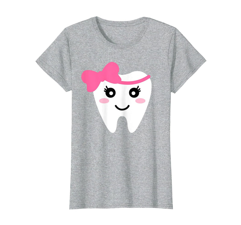 Cute Tooth Fairy Halloween Costume for Women Boys Girls Kids T-Shirt - Heather Grey