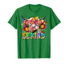 Be Kind Highland Cow Autism Awareness Sped Teacher Be Kind Highland Cow Autism Awareness Inspirational Teacher T-Shirt -