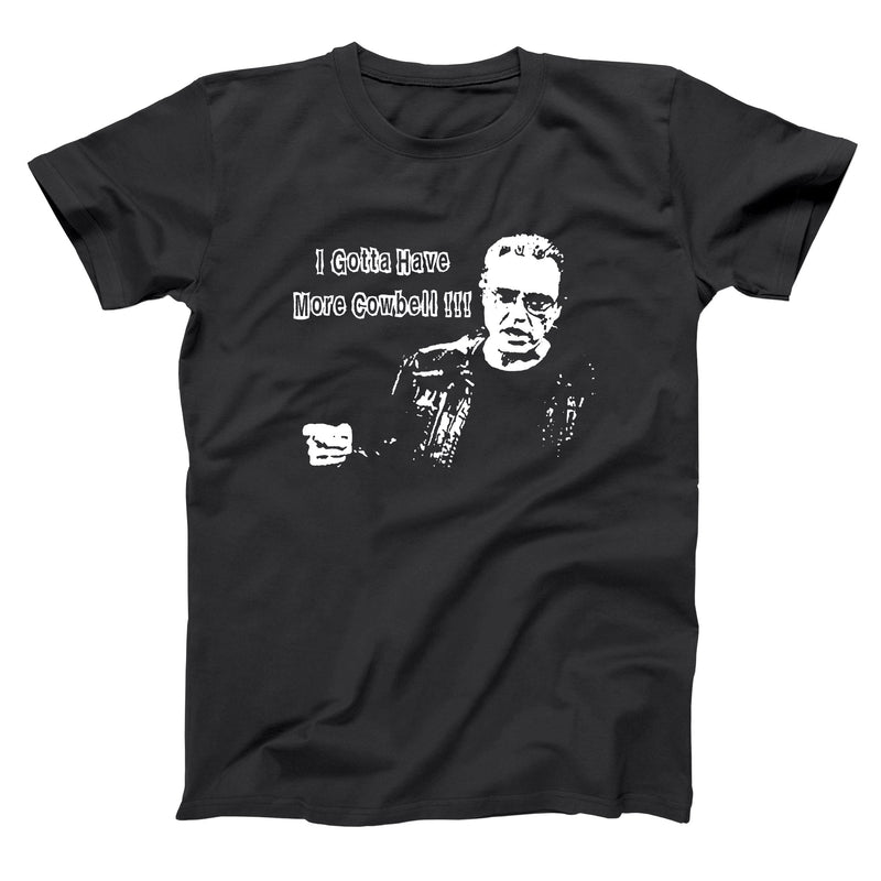Funny Threads Outlet I Gotta Have More Cowbell Shirt Funny Retro Comedy Music Humor Tee - As Pictured