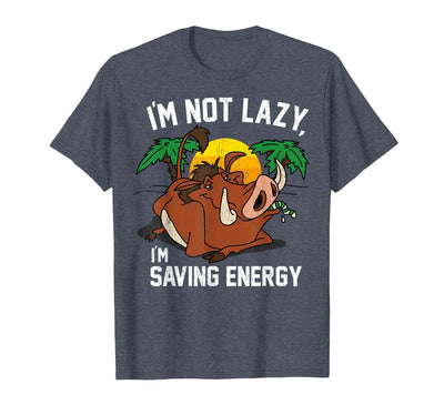 Lion King Lazy Pumbaa Graphic T-Shirt