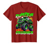 Pumpkin Crusher Kids Tees Pumpkin Crusher Monster Truck Ghosts Halloween for Boys T-Shirt - Cranberry Red