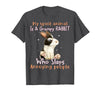 Cute Rabbit Lover Bunny Graphic T-Shirt (Dark Heather Grey) in Dark Heather Grey