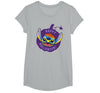 Disney Lilo & Stitch Jack-o’-Lantern Pumpkin Happy Halloween T-Shirt - Heather Grey