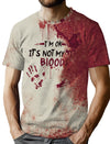 CAZYCHILD Halloween Shirts for Men Funny Halloween Pumpkin Shirt Dancing Skeleton Tee - White-not