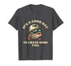 Funny Outdoor Anglers & Fisherman Designs Catch Fish and Laugh Hard with This Fishing Pun T-Shirt - Dark Heather Grey