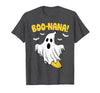 Halloween Tees for Women Men Kids Funny Banana Ghost Boo Pun Halloween Costume Men Women Kids T-Shirt - Dark Heather Grey