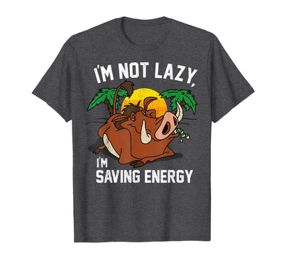 Lion King Lazy Pumbaa Graphic T-Shirt