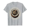 Mademark Cozy Monkey Curled in a Coconut Shell T-Shirt - Men - Heather Grey