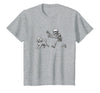 Funny Halloween Dog Lovers Gift Tees Skeleton Dogs Funny Skeleton Chasing Goldendoodle Dog Halloween Dogs Lover T-Shirt -