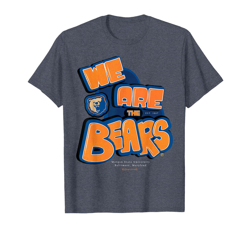 Dungeon Forward Morgan State University - We are The Bears - Essential HBCU T-Shirt - Heather Blue