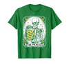 Tarot Card Skeleton Halloween Ades.shirt The Pickles Tarot Card Skeleton Canning Season Gardener T-Shirt - Kelly Green