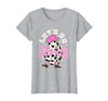 Let's Go Ghouls Cow Print Halloween Costumes Let's Go Ghouls Cowgirl Western Spooky Halloween Cute Retro T-Shirt - Heather