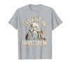 Mademark Ghost & Spirits - Ghost (99 Problems All) T-Shirt - Heather Grey-fluent in Ghost Speak