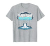 Mademark Halloween Weather Flash Flood Phantom Spooky Storm T-Shirt - Heather Grey