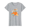 Disney Winnie The Pooh Halloween Cute Eeyore Pumpkin Patch T-Shirt - Heather Grey