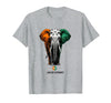 Mademark Land of Elephants, 1960 National Pride Design T-Shirt - Men - Heather Grey