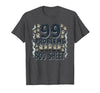 Mademark Ghost & Spirits - Ghost (99 Problems All) T-Shirt - Dark Heather Grey-99 Problems All Boo Sheet