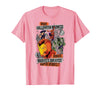 Marvel Halloween Madness Awaits the Greatest Super Heroes T-Shirt - Pink