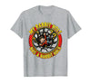 My Rabbit Hole Has a Conspiracy Humor Design T-Shirt in Heather Grey