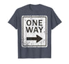 Funny Street Signs Matching Halloween Costumes Road Signs Funny Traffic Signs Shirt Halloween Costume Party T-Shirt -
