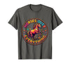 Mademark Horses Over Everything Women's Equestrian Design T-Shirt - Men - Asphalt Grey