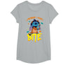 Disney Stitch Scar Costume I Promise I Don't Bite Halloween T-Shirt - Heather Grey