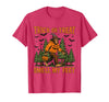 Bigfoot Halloween Costume Party Outfits Trick Or Treat Smell My Feet Bigfoot Halloween Sasquatch T-Shirt - Red Heather
