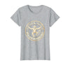 Mademark Wild and Swinging Free Monkey Graphic Design T-Shirt - Women - Heather Grey