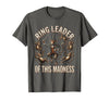 Mademark Ring Leader Of This Madness Circus Monkey Design T-Shirt - Men - Asphalt Grey