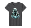 Mademark Polar Bear Lone Ice Floe Arctic Drift Illustration T-Shirt - Dark Heather Grey