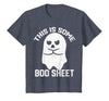 This Is Some Boo Sheet Funny Halloween Ghost This is Some Boo Sheet Halloween Angry Ghost Funny Men Women T-Shirt - Heather